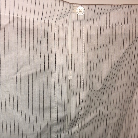 LOFT Pinstripe Bell Sleeve Top - Picture 3 of 5